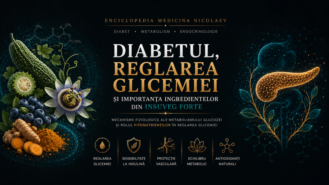 Diabetul, rezistența la insulină și rolul fitonutrienților în reglarea glicemiei