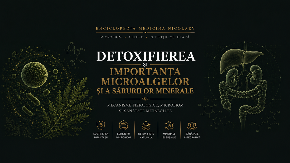 Detoxifierea și importanța microalgelor și sărurilor minerale din IMUNE 369